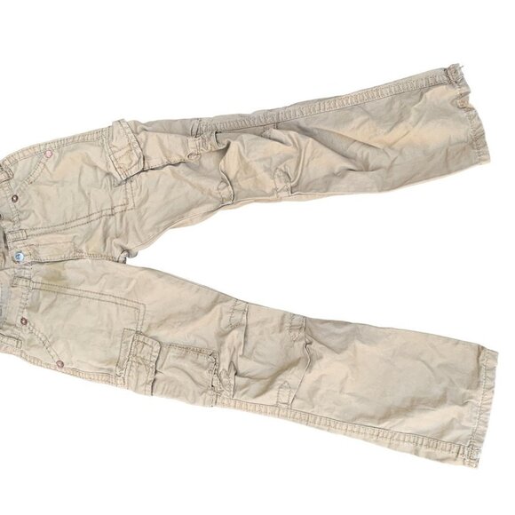 VINTAGE True Religion Cargo Pants Size 34 Brown - Picture 2 of 8